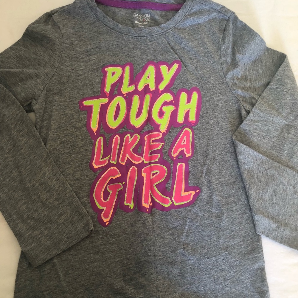 Danskin long sleeve tee 7-8